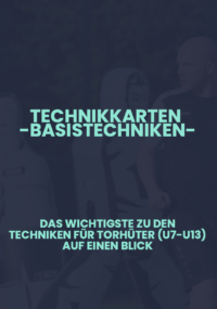 Technikkarten - Torwart Basistechniken (U7-U13)